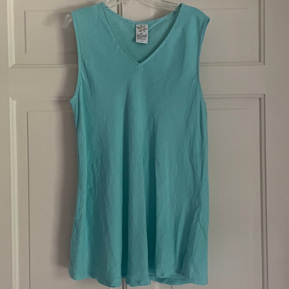 Match Point Linen Tank